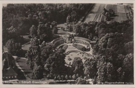 Bayreuth - Schloß Eremitage - 1954 Bayreuth - Schloß Eremitage - 1954