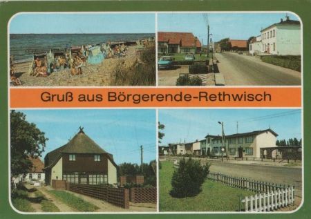 Börgerende-Rethwisch - u.a. Nienhäger Straße - 1989 Börgerende-Rethwisch - u.a. Nienhäger Straße - 1989