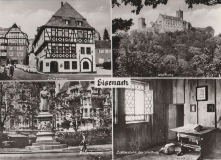 Eisenach - u.a. Wartburg - 1981 Eisenach - u.a. Wartburg - 1981