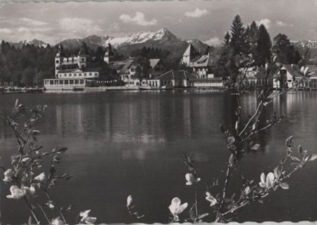 Österreich - Velden - mit Mittagskogel - 1962 Österreich - Velden - mit Mittagskogel - 1962