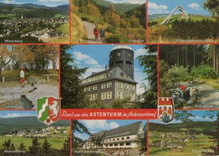 Winterberg - rund um den Astenturm - 1969 Winterberg - rund um den Astenturm - 1969