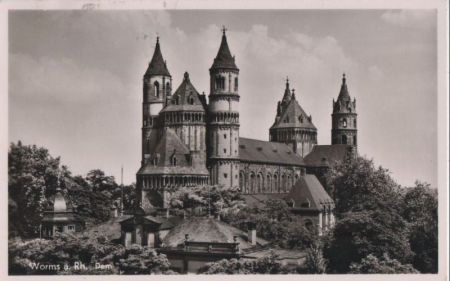 Worms - Dom - 1952 Worms - Dom - 1952
