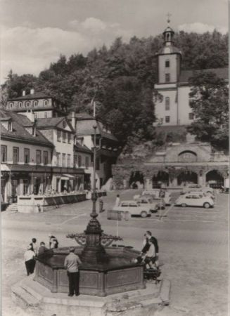 Leutenberg - Marktplatz - 1977 Leutenberg - Marktplatz - 1977