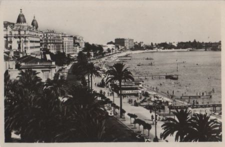 Frankreich - Cannes - La Croisette - ca. 1960 Frankreich - Cannes - La Croisette - ca. 1960