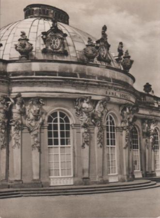 Potsdam - Sanssouci, Mittelpavillon - ca. 1965 Potsdam - Sanssouci, Mittelpavillon - ca. 1965