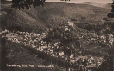 Schwarzburg - Trippsteinblick - 1972 Schwarzburg - Trippsteinblick - 1972