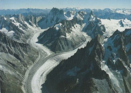 Frankreich - Chamonix-Mont-Blanc - Le Mer de Glace - 1991 Frankreich - Chamonix-Mont-Blanc - Le Mer de Glace - 1991