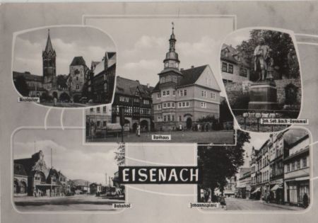 Eisenach - u.a. Nicolaitor - 1964 Eisenach - u.a. Nicolaitor - 1964