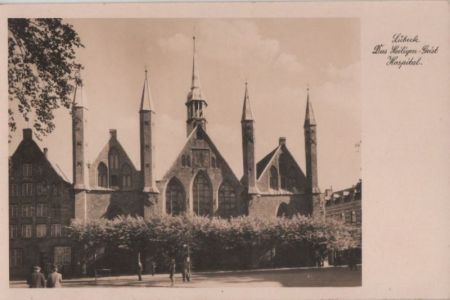 Lübeck - Das Heiligen-Geist-Hospital - ca. 1950 Lübeck - Das Heiligen-Geist-Hospital - ca. 1950