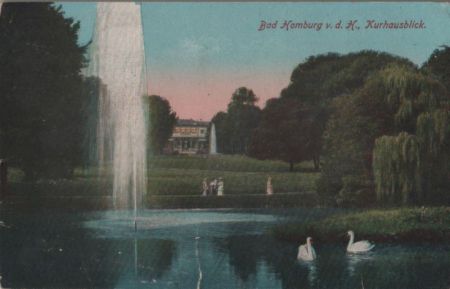 Bad Homburg - Kurhausblick - ca. 1925 Bad Homburg - Kurhausblick - ca. 1925