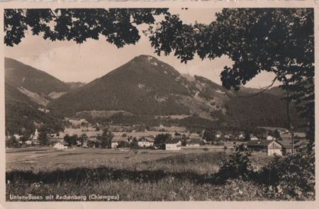 Unterwössen - mit Rechenberg - 1938 Unterwössen - mit Rechenberg - 1938