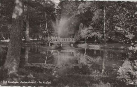 Bad Wörishofen - Im Kurpark - 1959 Bad Wörishofen - Im Kurpark - 1959