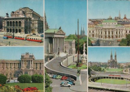Österreich - Wien - u.a. Oper - 1966 Österreich - Wien - u.a. Oper - 1966
