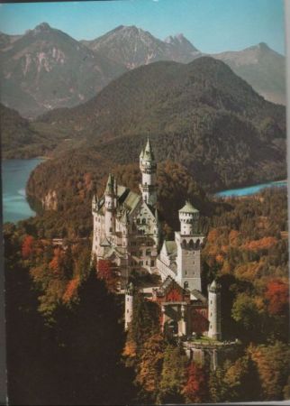 Schwangau Neuschwanstein - mit Alpsee - ca. 1985 Schwangau Neuschwanstein - mit Alpsee - ca. 1985