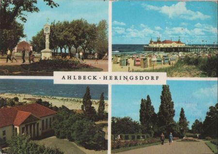 Ahlbeck - u.a. Heringsdorf, Kulturhaus - 1979 Ahlbeck - u.a. Heringsdorf, Kulturhaus - 1979