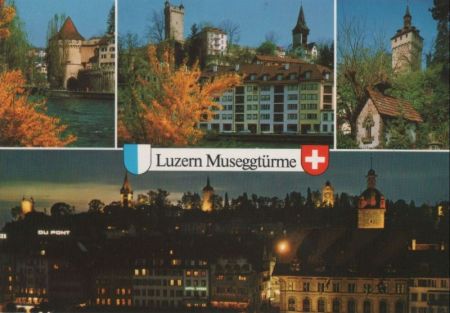 Schweiz - Luzern - Museggtürme - ca. 1985 Schweiz - Luzern - Museggtürme - ca. 1985