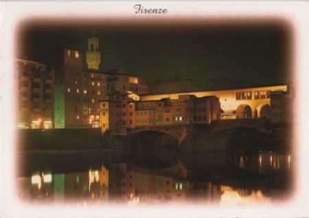 Italien - Florenz - Firenze - Panorama bei Nacht - 1998 Italien - Florenz - Firenze - Panorama bei Nacht - 1998