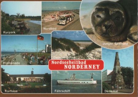 Norderney - u.a. Nordbad - ca. 1980 Norderney - u.a. Nordbad - ca. 1980