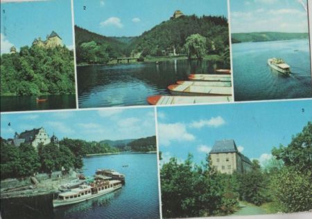 Schleiz - Kreis, u.a. Saaletalsperre - ca. 1975 Schleiz - Kreis, u.a. Saaletalsperre - ca. 1975