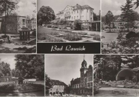 Bad Lausick - u.a. Vogelbrunnen - 1985 Bad Lausick - u.a. Vogelbrunnen - 1985