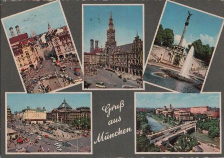 München - mit 5 Bildern - 1960 München - mit 5 Bildern - 1960
