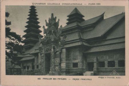 Frankreich - Paris - Exposition Coloniale - Pavillon des Pays-Bas - 1931 Frankreich - Paris - Exposition Coloniale - Pavillon des Pays-Bas - 1931