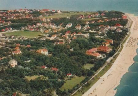 Wyk auf Föhr - Südstrand - Luftbild - ca. 1975 Wyk auf Föhr - Südstrand - Luftbild - ca. 1975