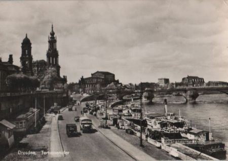 Dresden - Terrassenufer - 1968 Dresden - Terrassenufer - 1968