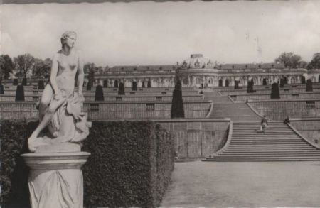 Potsdam - Schloß Sanssouci - 1967 Potsdam - Schloß Sanssouci - 1967