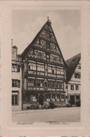 Dinkelsbühl - Deutsches Haus - ca. 1960 Dinkelsbühl - Deutsches Haus - ca. 1960