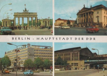 Berlin, Ostteil - 4 Bilder Berlin, Ostteil - 4 Bilder