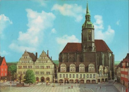Naumburg - Wilhelm-Pieck-Platz - 1973 Naumburg - Wilhelm-Pieck-Platz - 1973