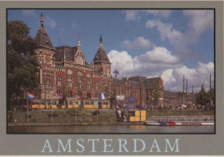 Niederlande - Amsterdam - Centraal Station - ca. 1985 Niederlande - Amsterdam - Centraal Station - ca. 1985