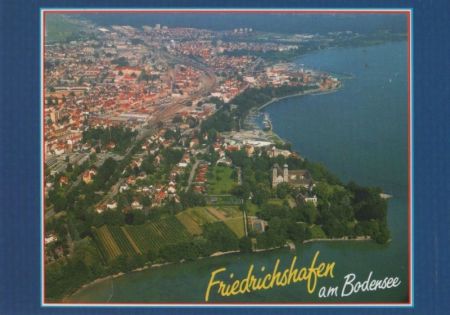 Friedrichshafen - die Zeppelinstadt - ca. 1990 Friedrichshafen - die Zeppelinstadt - ca. 1990