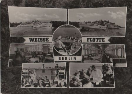 Berlin - Weiße Flotte - ca. 1965 Berlin - Weiße Flotte - ca. 1965