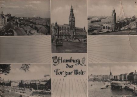 Hamburg - u.a. Rathaus - ca. 1960 Hamburg - u.a. Rathaus - ca. 1960