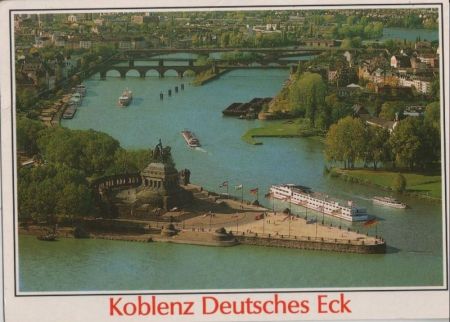 Koblenz - Deutsches Eck - 1997 Koblenz - Deutsches Eck - 1997