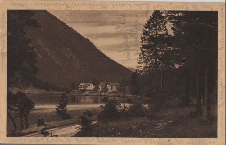 Österreich - Plansee - Hotel Seespitze - 1924 Österreich - Plansee - Hotel Seespitze - 1924