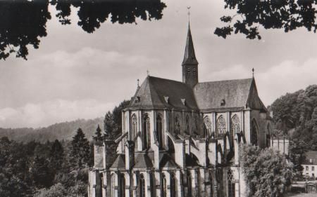 Altenberg bei Köln - Dom Ostseite - ca. 1955 Altenberg bei Köln - Dom Ostseite - ca. 1955