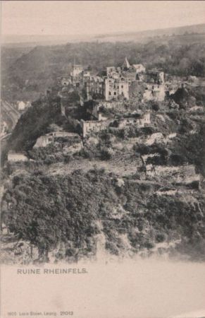 St. Goar, Burg Rheinfels - ca. 1935 St. Goar, Burg Rheinfels - ca. 1935