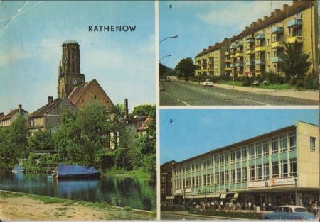 Rathenow - u.a. Leninallee - 1971 Rathenow - u.a. Leninallee - 1971