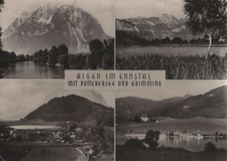 Österreich - Aigen - mit 4 Bildern - 1965 Österreich - Aigen - mit 4 Bildern - 1965