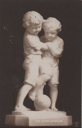 Skulptur Kugelspieler Skulptur Kugelspieler