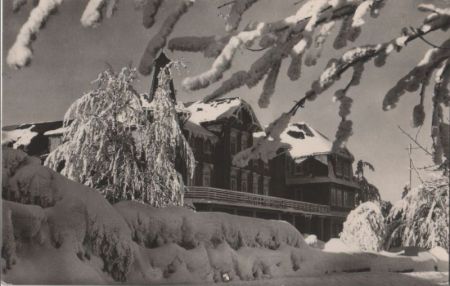 Masserberg - Tiefer Winter am Kurhaus - 1965 Masserberg - Tiefer Winter am Kurhaus - 1965