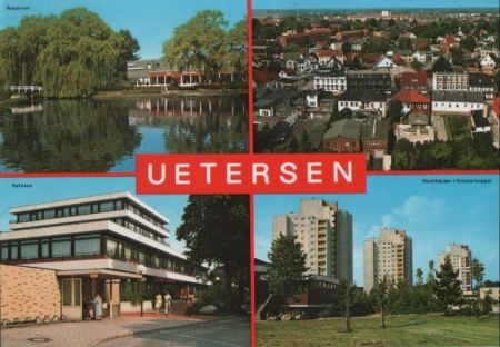 Uetersen - u.a. Rathaus - ca. 1980 Uetersen - u.a. Rathaus - ca. 1980