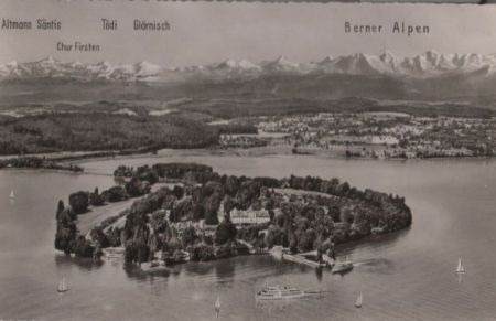 Mainau - Luftbild - 1957 Mainau - Luftbild - 1957