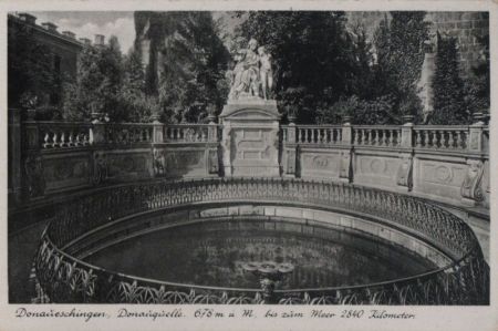Donaueschingen - Donauquelle - ca. 1950 Donaueschingen - Donauquelle - ca. 1950