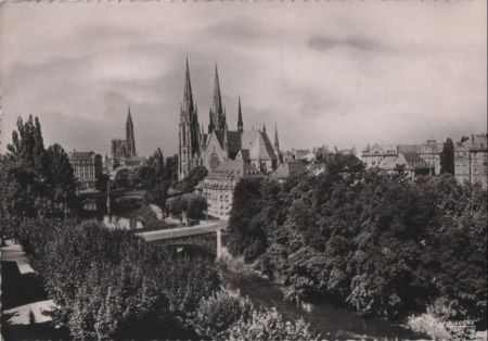 Frankreich - Strasbourg - Eglise Saint-Paul - 1958 Frankreich - Strasbourg - Eglise Saint-Paul - 1958