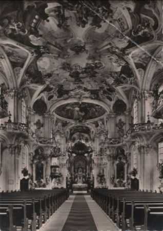 Uhldingen-Mühlhofen, Birnau - Zisterzienser-Propstei - ca. 1965 Uhldingen-Mühlhofen, Birnau - Zisterzienser-Propstei - ca. 1965