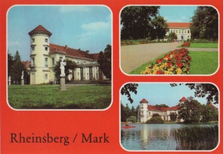 Rheinsberg - Schloß - 1983 Rheinsberg - Schloß - 1983